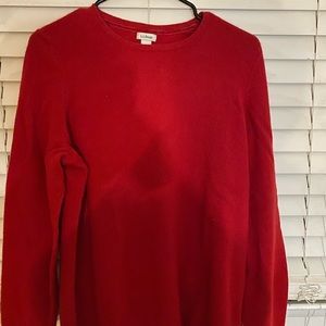 Red Cashmere Never Worn Shirt